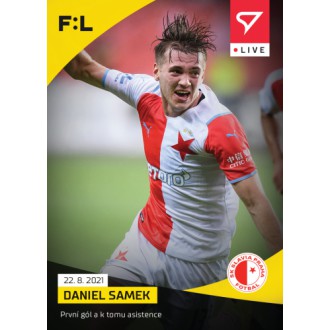 SportZoo Fortuna Liga - Samek Damiel - 2021-22 Fortuna:Liga LIVE No.L-020