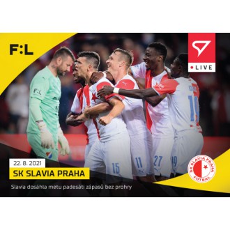 Česká liga - SK Slavia Praha - 2021-22 Fortuna:Liga LIVE No.L-021