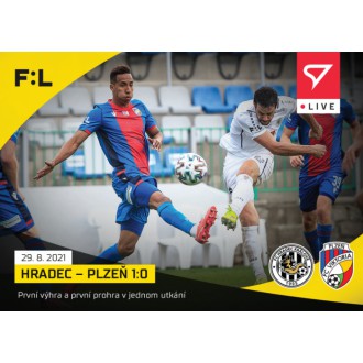 SportZoo Fortuna Liga - Hradec - Plzeň - 2021-22 Fortuna:Liga LIVE No.L-024