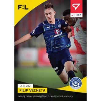 SportZoo Fortuna Liga - Vecheta Filip - 2021-22 Fortuna:Liga LIVE No.L-031