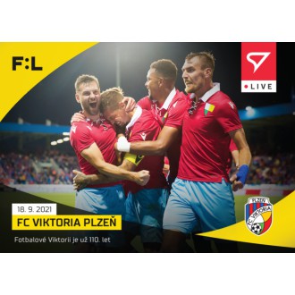 SportZoo Fortuna Liga - FC Viktoria Plzeň - 2021-22 Fortuna:Liga LIVE No.L-035