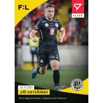 Česká liga - Kateřiňák Jiří - 2021-22 Fortuna:Liga LIVE No.L-039