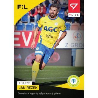 Česká liga - Rezek Jan - 2021-22 Fortuna:Liga LIVE No.L-040