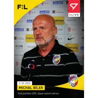 Česká liga - Bílek Michal - 2021-22 Fortuna:Liga LIVE No.L-041