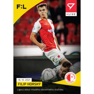 Česká liga - Horský Filip - 2021-22 Fortuna:Liga LIVE No.L-048