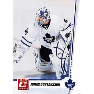 Řadové karty - Gustavsson Jonas - 2010-11 Donruss No.42