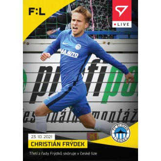 Česká liga - Frýdek Christián - 2021-22 Fortuna:Liga LIVE No.L-052