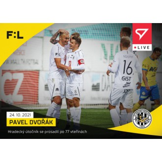SportZoo Fortuna Liga - Dvořák Pavel - 2021-22 Fortuna:Liga LIVE No.L-053