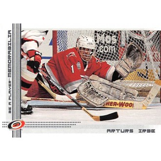 Řadové karty - Irbe Arturs - 2000-01 BAP Memorabilia No.255