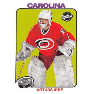 Řadové karty - Irbe Arturs - 2001-02 Vintage No.45