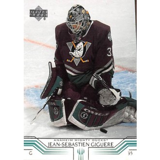 Řadové karty - Giguere Jean-Sebastien - 2001-02 Upper Deck No.5