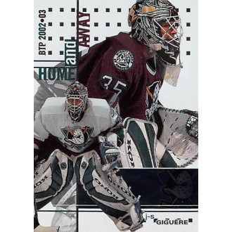 Řadové karty - Giguere Jean-Sebastien - 2002-03 Between The Pipes No.121
