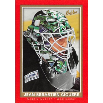 Paralelní karty - Giguere Jean-Sebastien - 2005-06 Beehive Red No.3