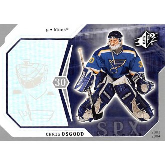 Řadové karty - Osgood Chris - 2003-04 SPx No.83