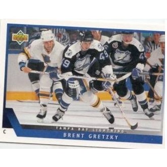 Řadové karty - Gretzky Brent - 1993-94 Upper Deck No.354