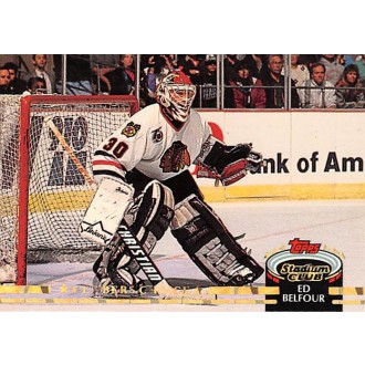 Řadové karty - Belfour Ed - 1992-93 Stadium Club No.243