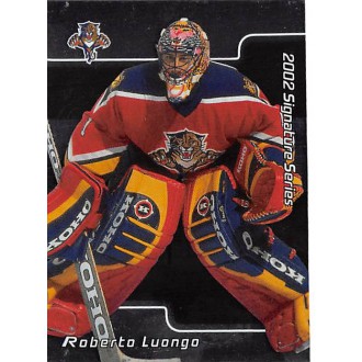 Řadové karty - Luongo Roberto - 2001-02 BAP Signature Series No.12