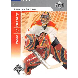 Řadové karty - Luongo Roberto - 2002-03 Piece of History No.41