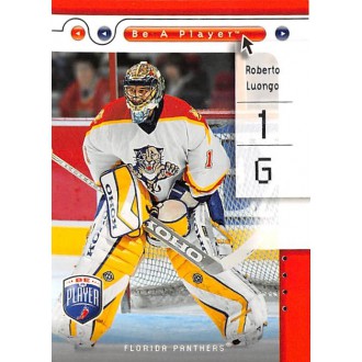 Řadové karty - Luongo Roberto - 2005-06 Be A Player No.39