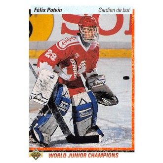 Řadové karty - Potvin Felix - 1990-91 Upper Deck French No.458
