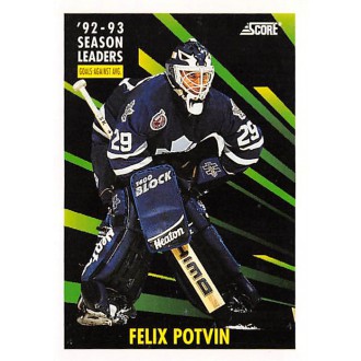 Řadové karty - Potvin Felix - 1993-94 Score No.484