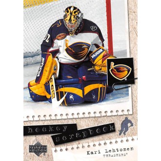 Insertní karty - Lehtonen Kari - 2005-06 Upper Deck Scrapbooks No.HS4
