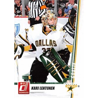 Řadové karty - Lehtonen Kari - 2010-11 Donruss No.126