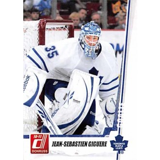 Řadové karty - Giguere Jean-Sebastien - 2010-11 Donruss No.136