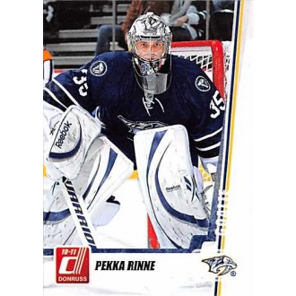 Řadové karty - Rinne Pekka - 2010-11 Donruss No.162
