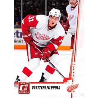 Řadové karty - Filppula Valtteri - 2010-11 Donruss No.187