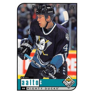 Paralelní karty - Aalto Antti - 1998-99 UD Choice Preview No.9