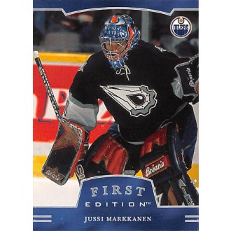 Řadové karty - Markkanen Jussi - 2002-03 BAP First Edition No.296