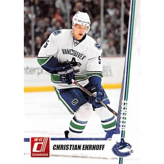 Řadové karty - Ehrhoff Christian - 2010-11 Donruss No.224