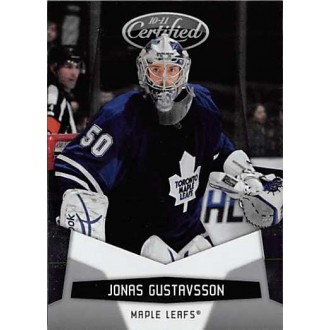 Řadové karty - Gustavsson Jonas - 2010-11 Certified No.135