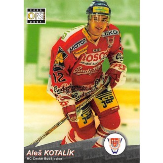 Extraliga OFS - Kotalík Aleš - 2000-01 OFS No.19