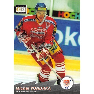Extraliga OFS - Vondrka Michal - 2000-01 OFS No.27