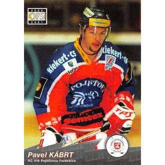 Extraliga OFS - Kábrt Pavel - 2000-01 OFS No.51