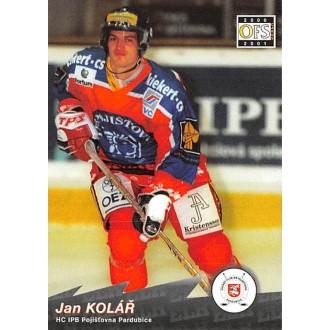 Extraliga OFS - Kolář Jan - 2000-01 OFS No.54