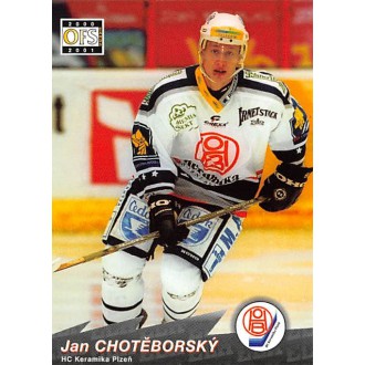 Extraliga OFS - Chotěborský Jan - 2000-01 OFS No.66