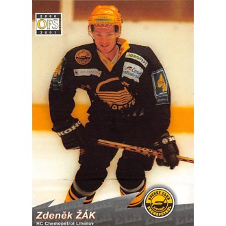 Extraliga OFS - Žák Zdeněk - 2000-01 OFS No.154