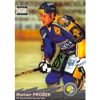 Extraliga OFS - Prošek Roman - 2000-01 OFS No.167