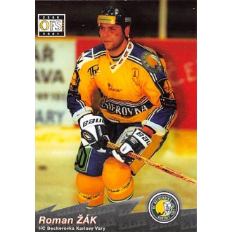 Extraliga OFS - Žák Roman - 2000-01 OFS No.168