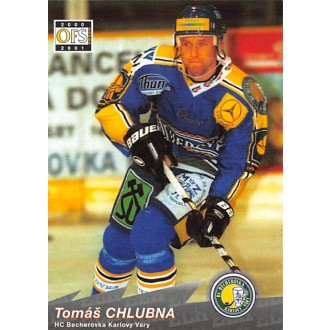 Extraliga OFS - Chlubna Tomáš - 2000-01 OFS No.173