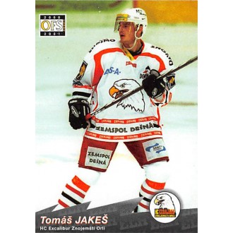 Extraliga OFS - Jakeš Tomáš - 2000-01 OFS No.190