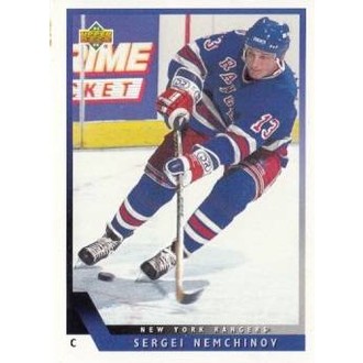 Řadové karty - Nemchinov Sergei - 1993-94 Upper Deck No.371