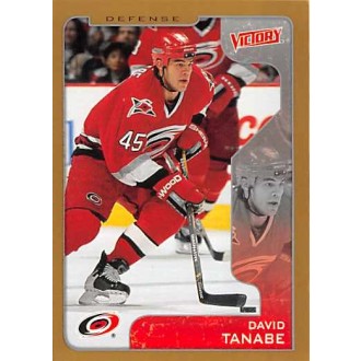 Paralelní karty - Tanabe David - 2001-02 Victory Gold No.66