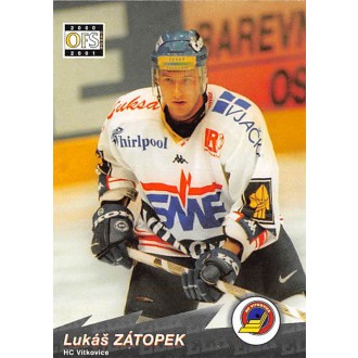 Extraliga OFS - Zátopek Lukáš - 2000-01 OFS No.247