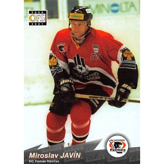 Extraliga OFS - Javín Miroslav - 2000-01 OFS No.267