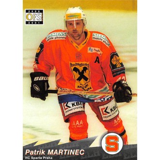 Extraliga OFS - Martinec Patrik - 2000-01 OFS No.307