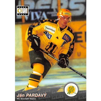 Extraliga OFS - Pardavý Ján - 2000-01 OFS No.333